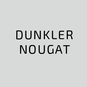 Dunkler Nougat